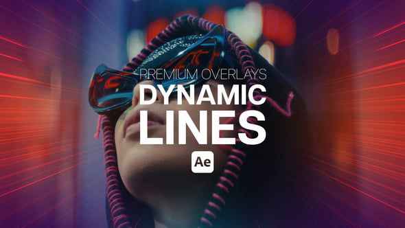 Premium Overlays Dynamic Lines для After Effects
