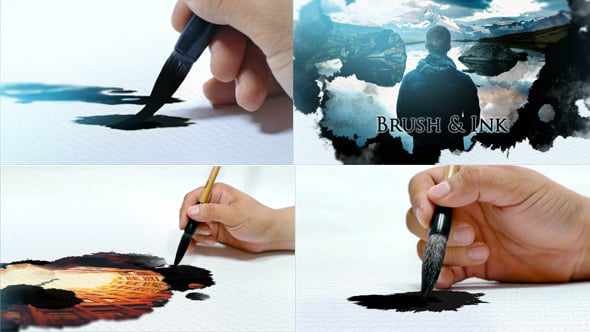 Brush & Ink Opener для After Effects