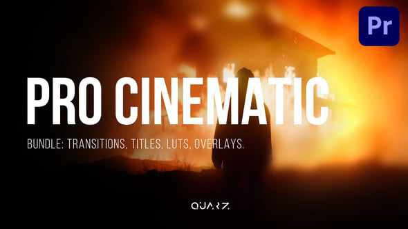 Pro Cinematic Bundle for Premiere Pro - Transitions, Titles, LUTs, Overlays Pro Cinematic Bundle for Premiere Pro - Transitions, Titles, LUTs, Overlays