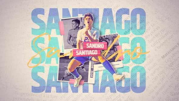 Sport Collage Intro для After Effects