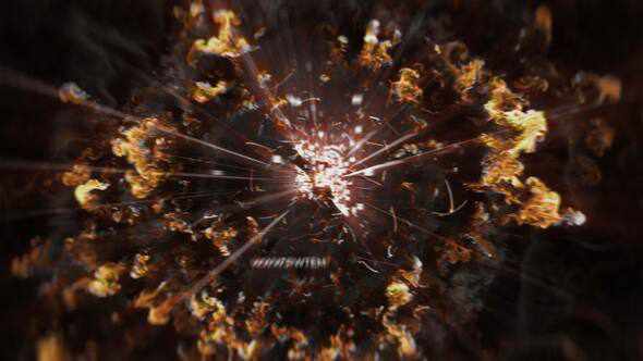 Fast Fire Logo Reveal для After Effects