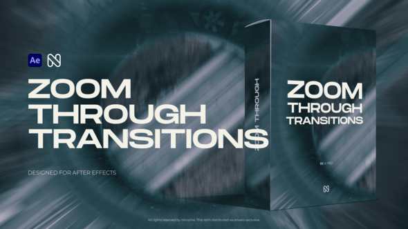 Zoom Through Transitions для After Effects