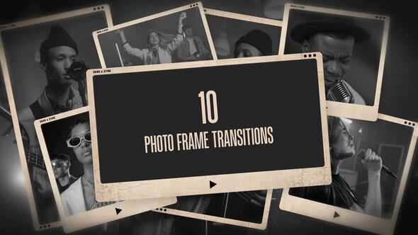 Photo Frame Transitions для Premiere Pro