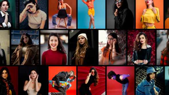 Mosaic Stomp-Mosaic Logo для Premiere Pro