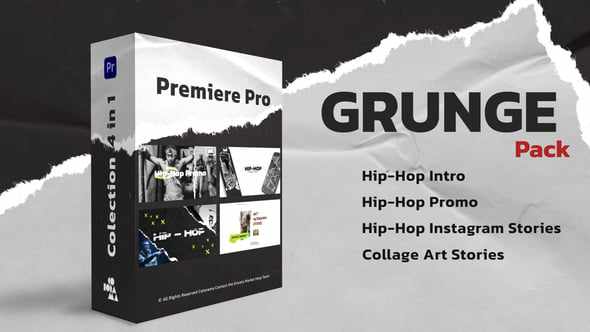 Grunge Pack для Premiere Pro