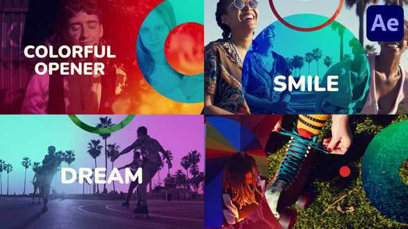 Colorful Opener для After Effects