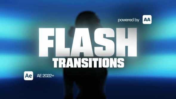 Flash Transitions Pack: Clean Flash для After Effects