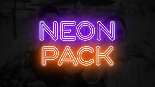 Neon Pack для After Effects