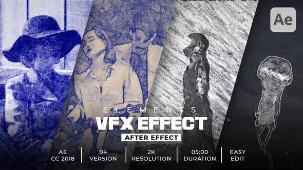 Pencil and Chalk Effects для After Effects