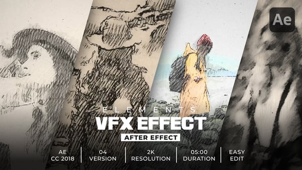 Pen Drawing Effect для After Effects
