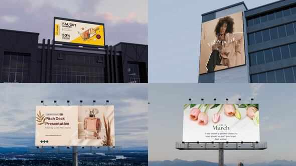 Billboard Mockup - проект для After Effects