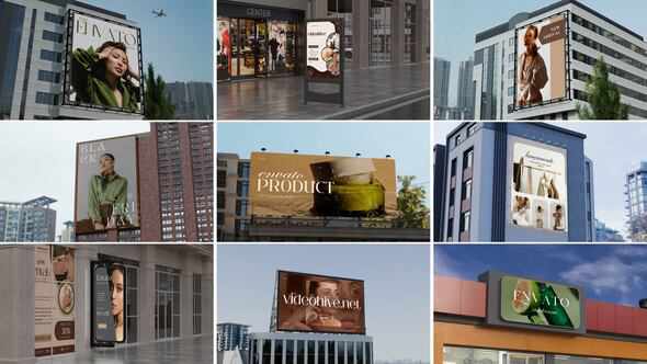 Billboard Mockup для After Effects