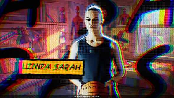 Spider Verse Freeze Frame для After Effects