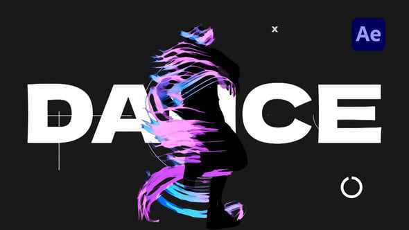 Neon Dance Motion Intro для After Effects