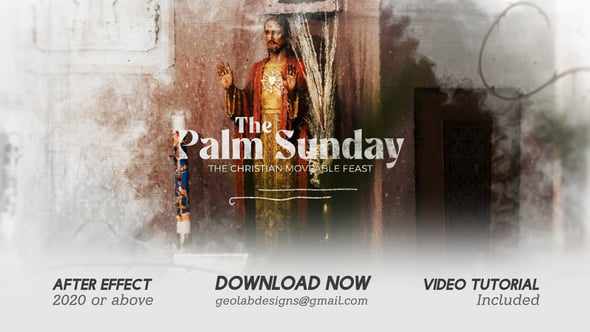 The Palm Sunday Opener для After Effects