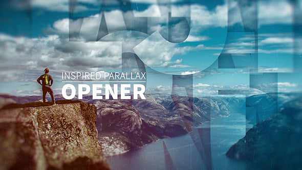 Inspired Parallax Opener для After Effects