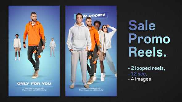 Sale Promo Reels для After Effects