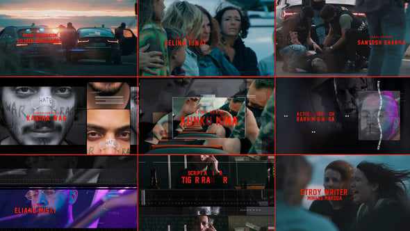 title sequence для After Effects