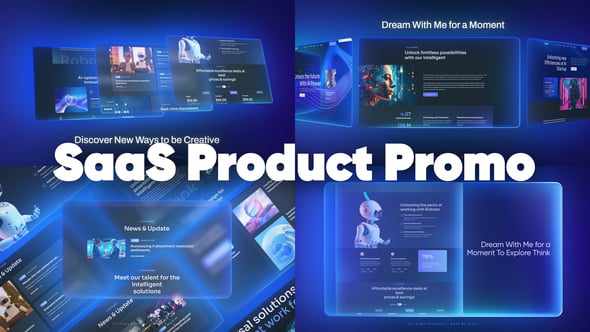SaaS Product Promo - Universal Website Promo для After Effects