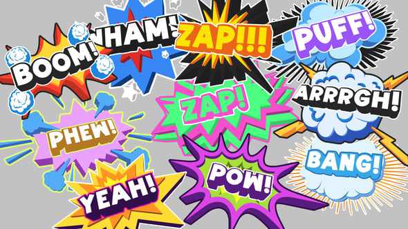 Bubble Text 3D для After Effects