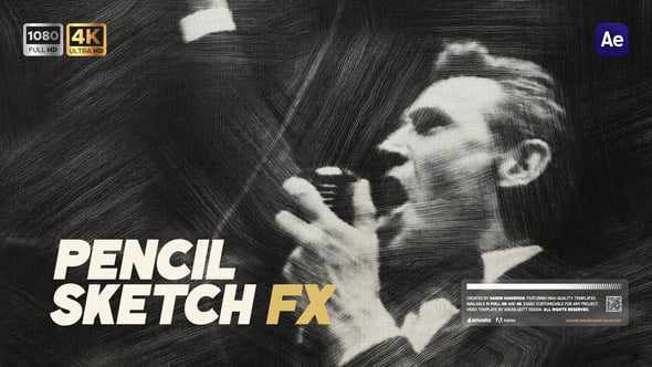Pencil Sketch Effect для After Effects