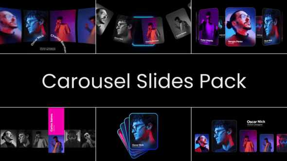 Carousels & Sliders для After Effects