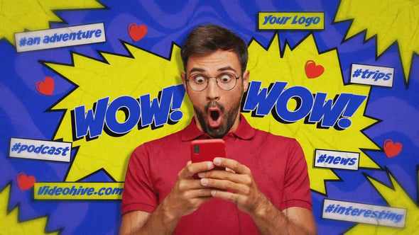 Collage Vlog Opener | MOGRT для Premiere Pro