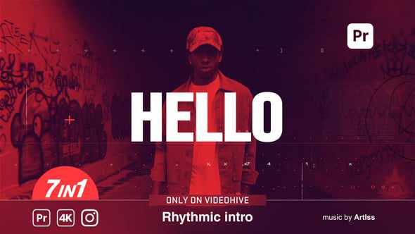 Rhythmic intro для Premiere Pro