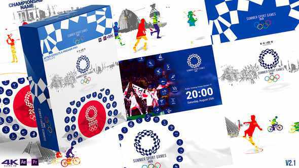 Summer Sport Games для After Effects