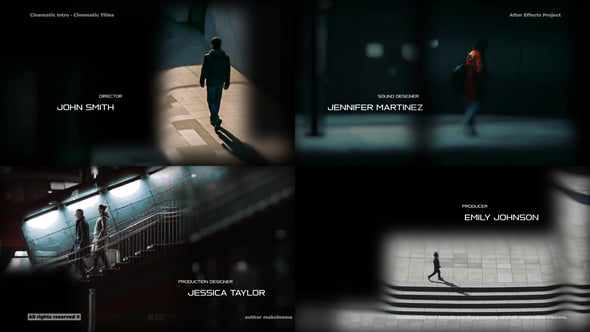 Cinematic Intro - Cinematic Titles для After Effects