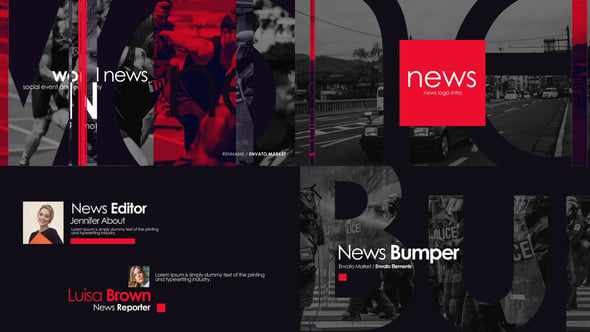 News Pack V3 - новостной пакет для After Effects