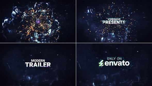 Cinematic Action Trailer - эпичный трейлер для After Effects
