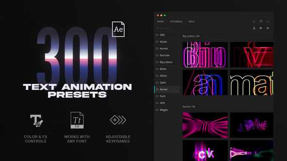 Text Animations для After Effects