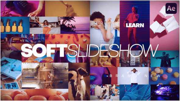 Soft Slideshow для After Effects