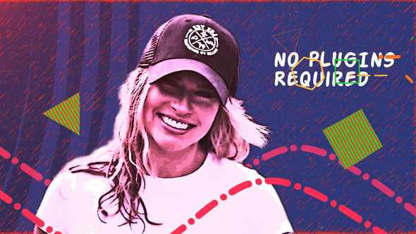 Freeze Frame Shape style для After Effects