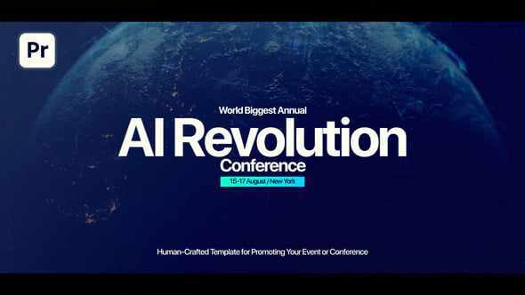 AI Event Promo для бизнес-событий на Premiere Pro