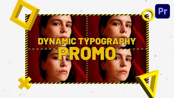 Dynamic Typography Promo для вашего бренда на Premiere Pro