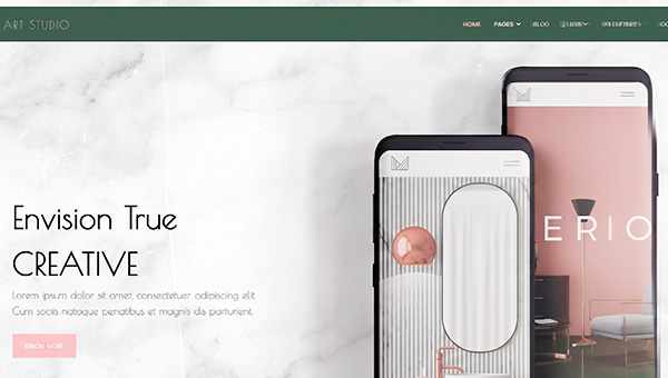 LTheme Art Studio - шаблон для арт-галерей на Joomla