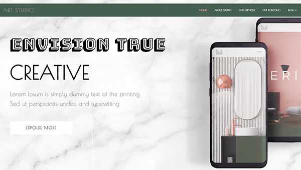 LTheme Art Studio - шаблон для портфолио на WordPress