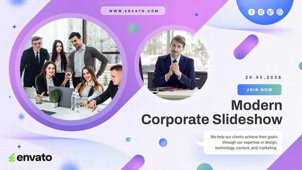 Modern Corporate Business Slideshow 01 - презентация для After Effects