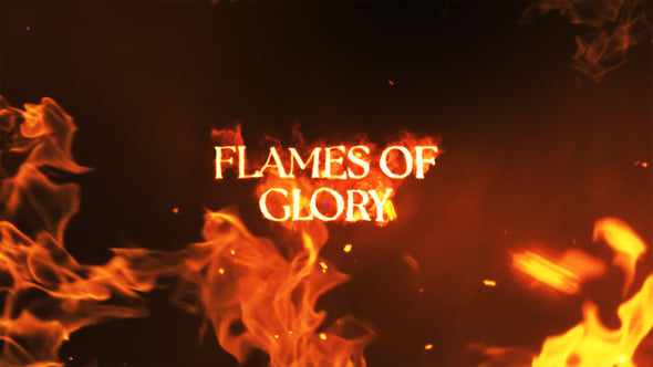 Fire Titles - завораживающее огненное интро на After Effects