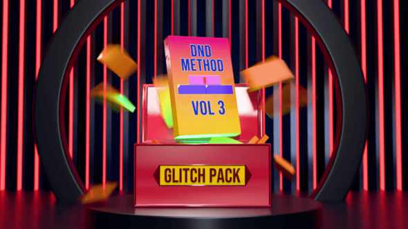 Glitch Transitions Box vol.3 - стильный набор для After Effects